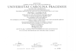 Diplom Mgr. Petra Marxová
